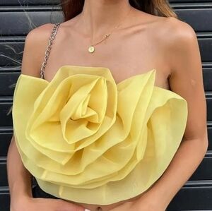 Rose 3D Flower Top
